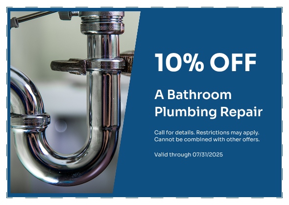 10 off bathroom plumbing