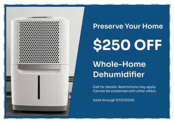 250 off dehumidifier