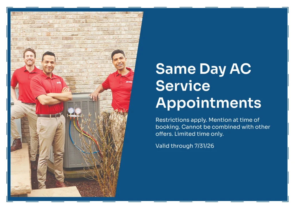 Same Day AC Service Appointments@3x