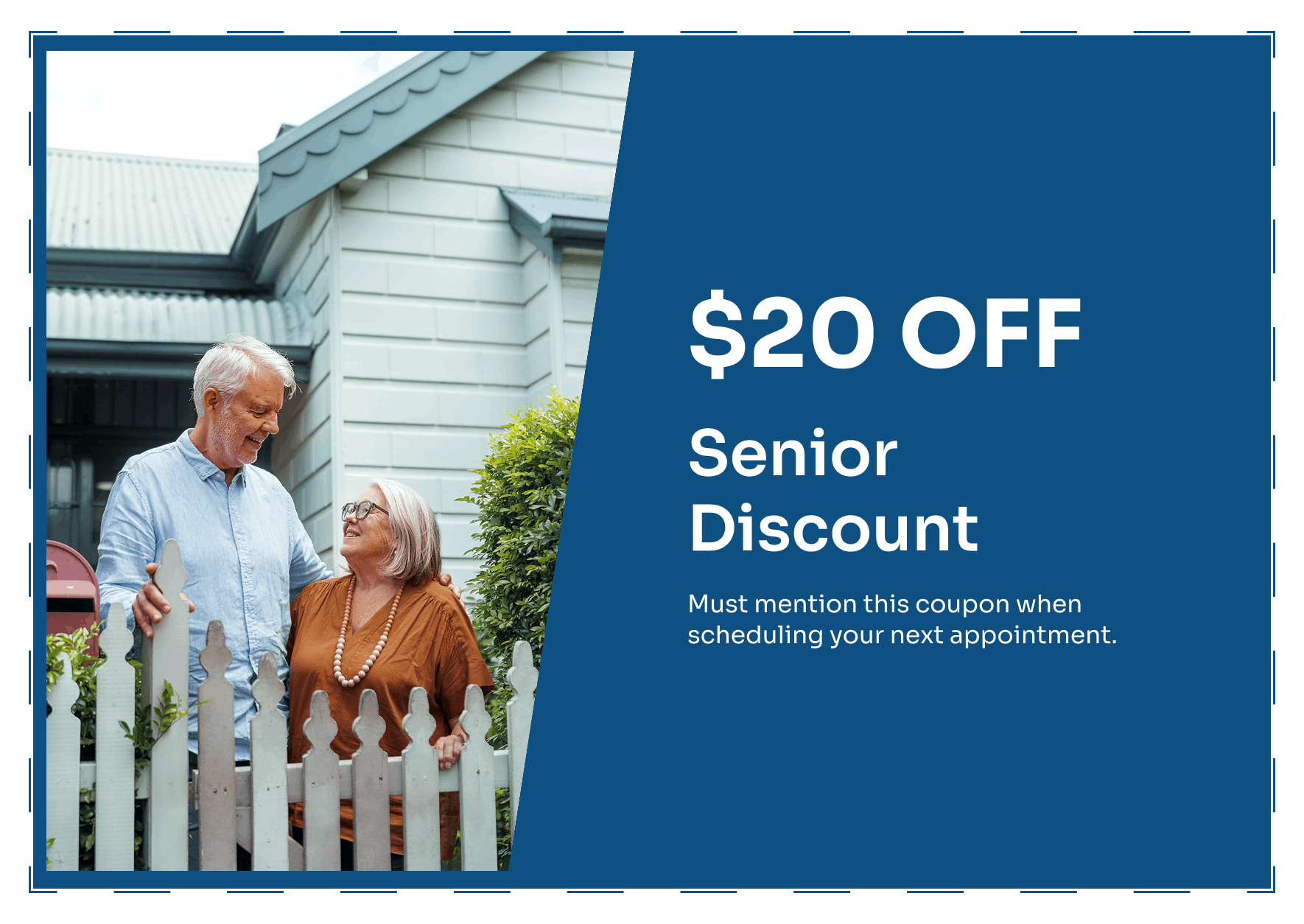 Senior Discount 20 OFF