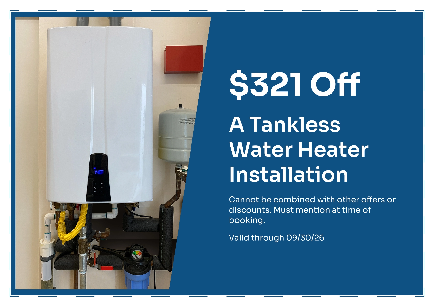 Up to 321 Off Tankless Water Heater