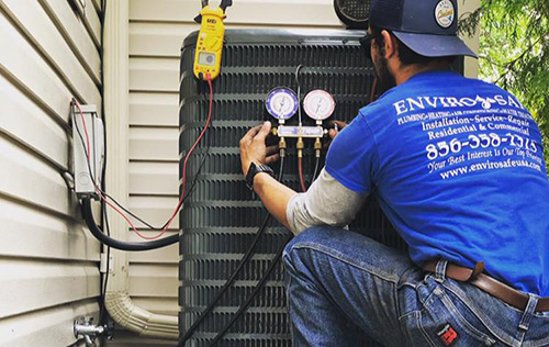 south jersey air conditioning contractor testing unit