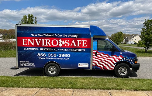 south jersey hvac service truck